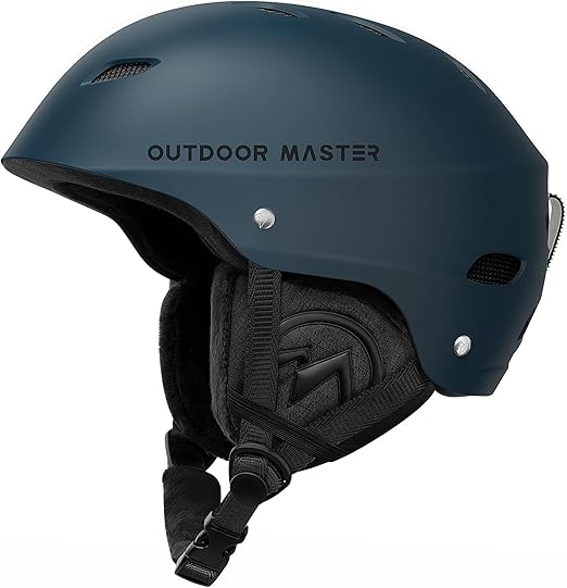 OutdoorMaster Kelvin Ski Helmet - Snowboard Helmet for Men, Women & Youth
