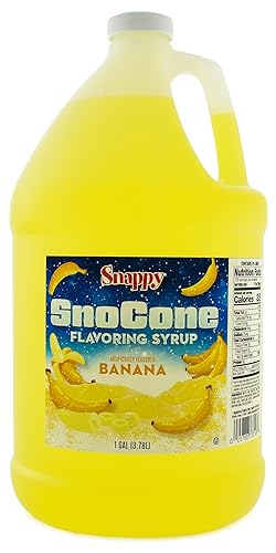 Snappy Popcorn Jarabe para raspado, 1 galón, 11 libras