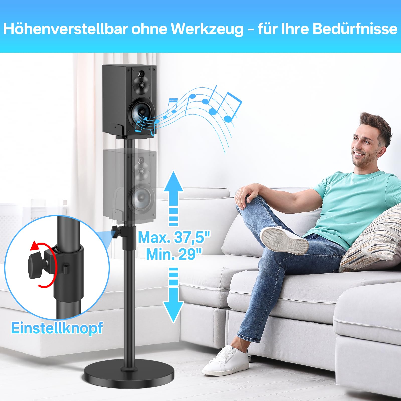 Sony SA-RS3S Draadloze Rear Speakers Voor HT-A9 & HT-A Serie Soundbars Showroom Model