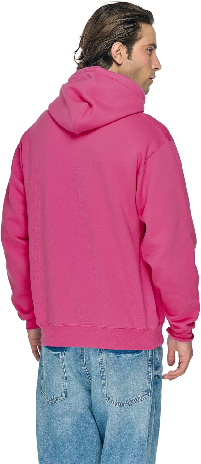 JustBlanks Mens Fleece Hoodie Long Sleeves Casual Pullover Hooded Sweatshirt with Kangaroo Pocket – Cozy Tall hoodies for men - Image 2