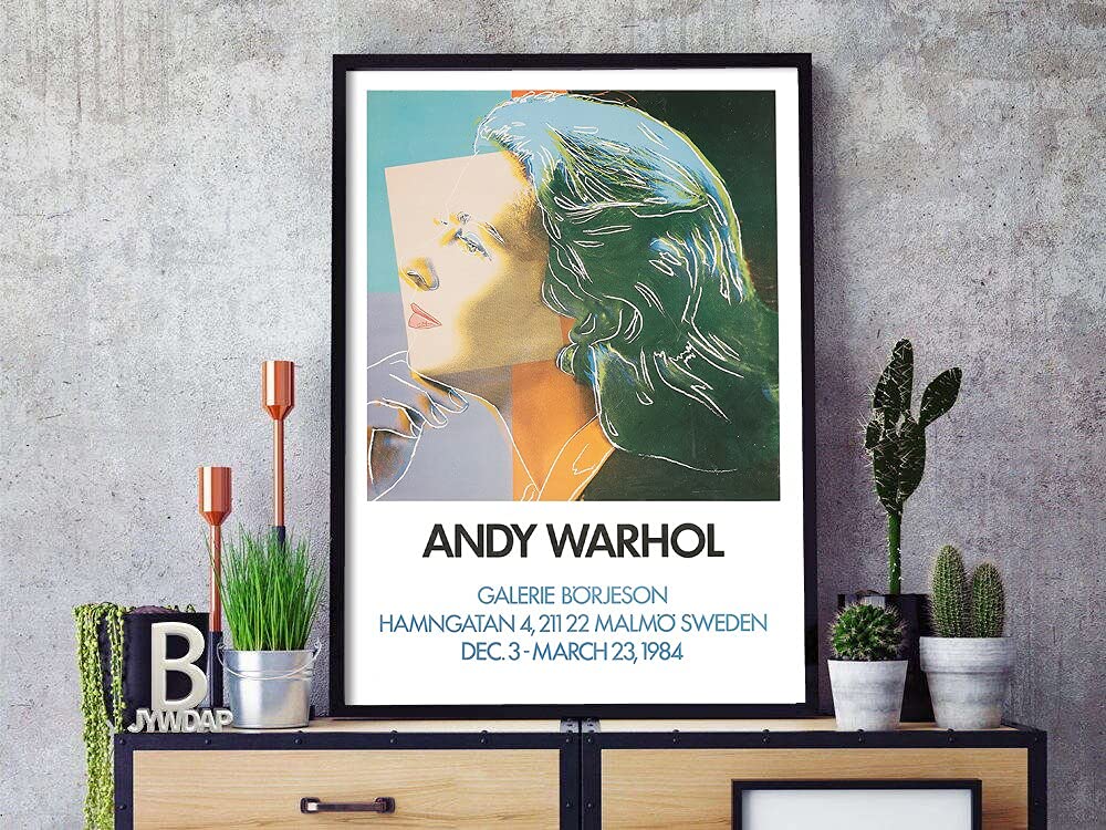Amazon.co.jp: アンディウォーホルイングリッドバーグマンポスター