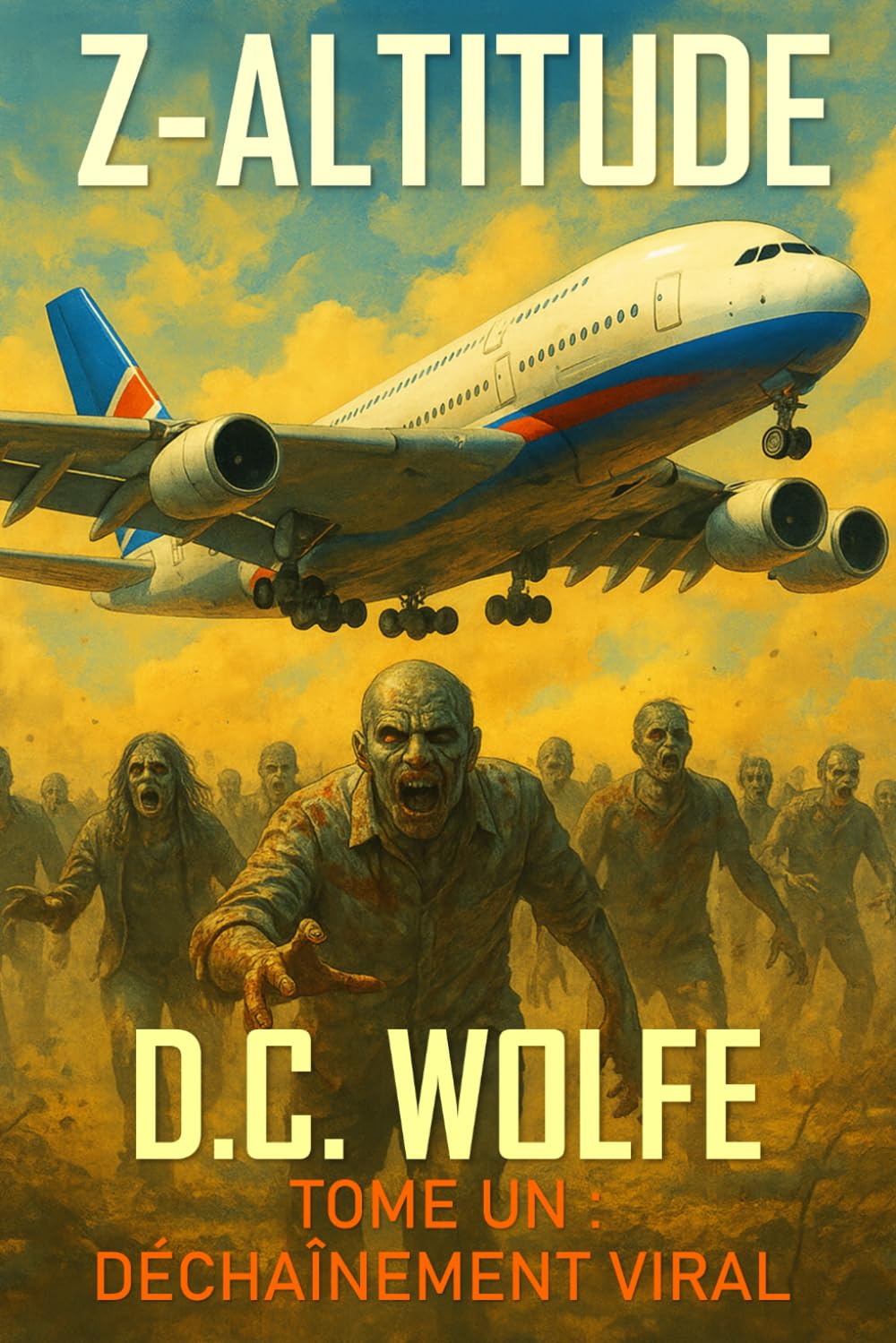 Z-Altitude: Tome Un : Déchaînement Viral - Un roman d’apocalypse zombie et de survie à 11 000 mètres d’altitude (Z-Altitude – Thriller d’action apocalyptique avec zombies)