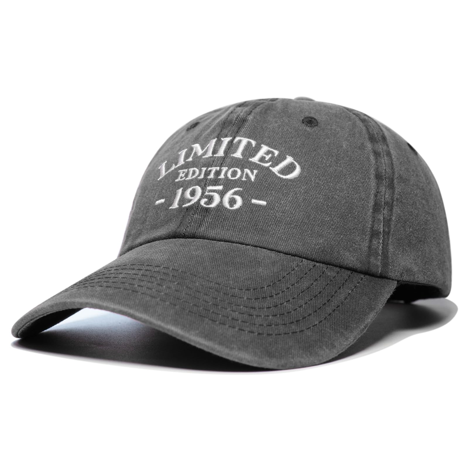 70th Birthday Gifts for Men Women, 70 Year Old Gifts Ideas, Washed Cotton Embroidered Baseball Cap Adjustable