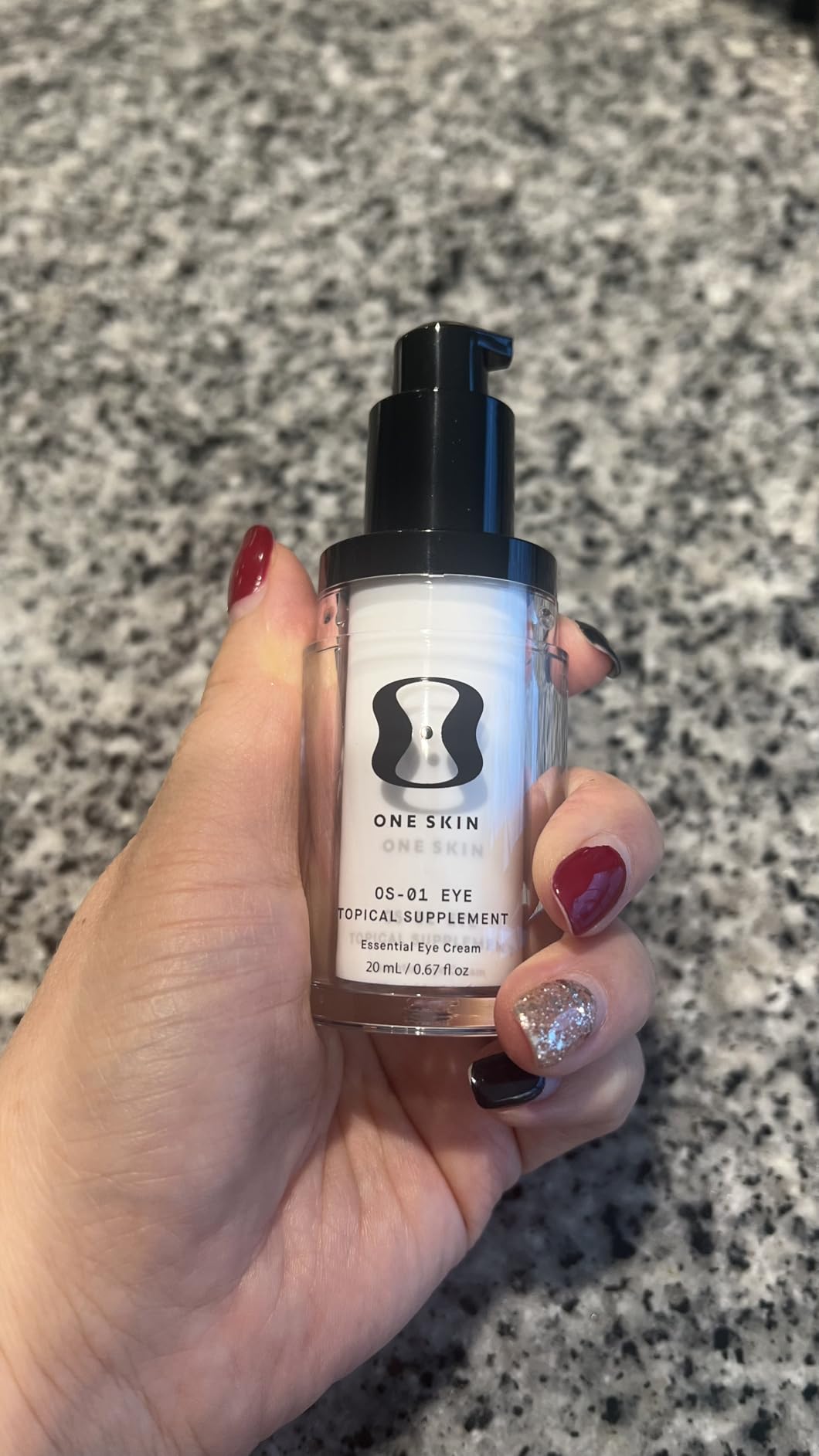 OneSkin EYE OS-01 Peptide Topical Supplement | Skin Longevity Age Reversal Eye Cream | Safe for Sensitive Skin, Fragrance-Free