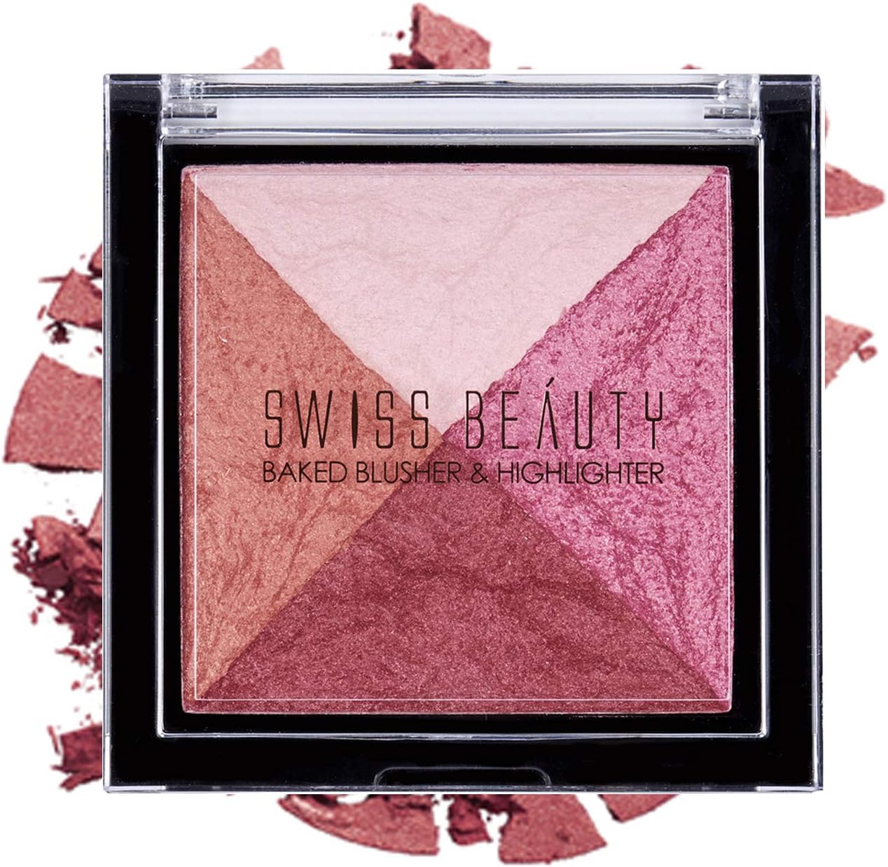 Swiss Beauty Baked Blusher And Highlighter 02