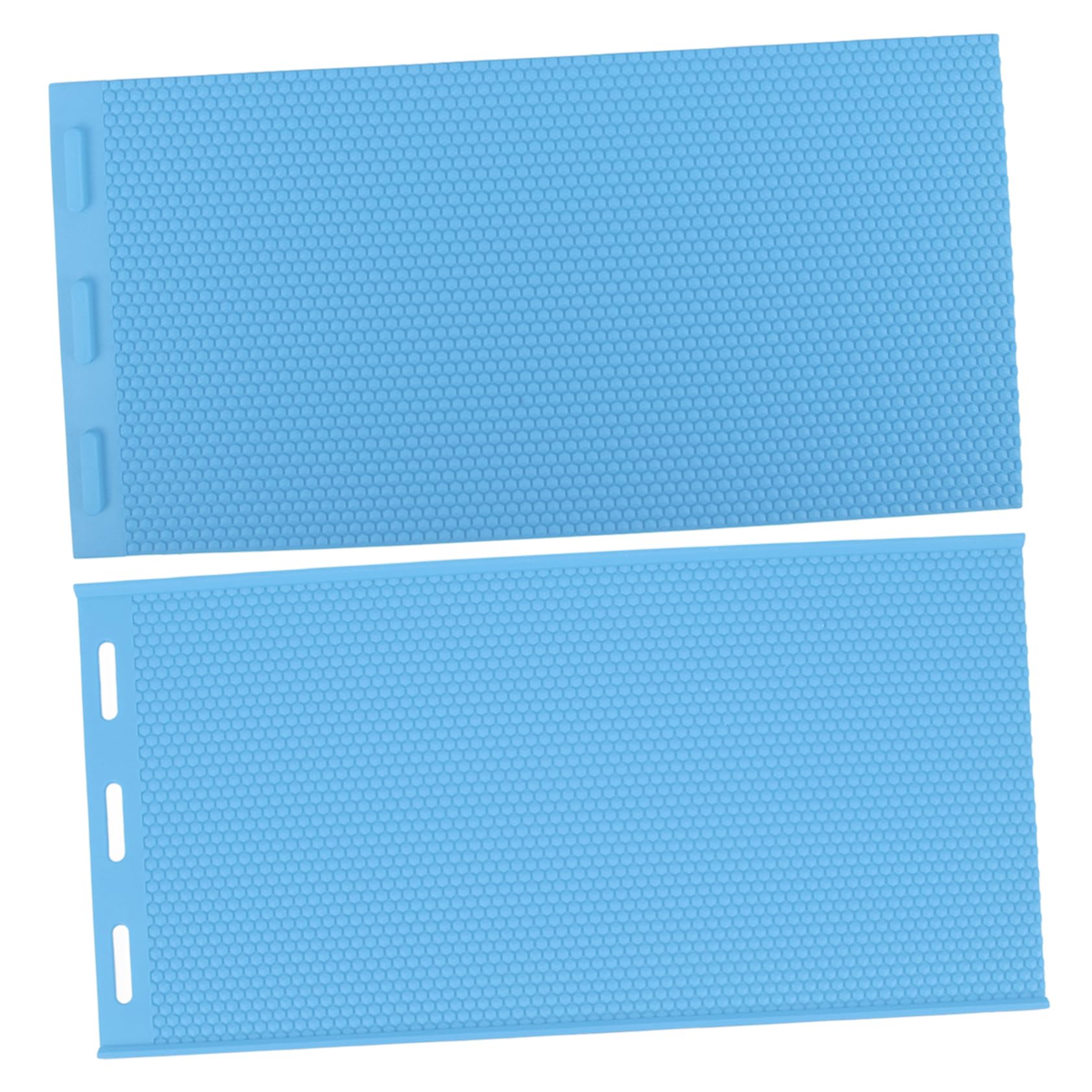Stampo in Silicone per Fogli di Cera d Api, Riutilizzabile e Facile da Usare, per Apicoltura e Creazione di Candele, Blu