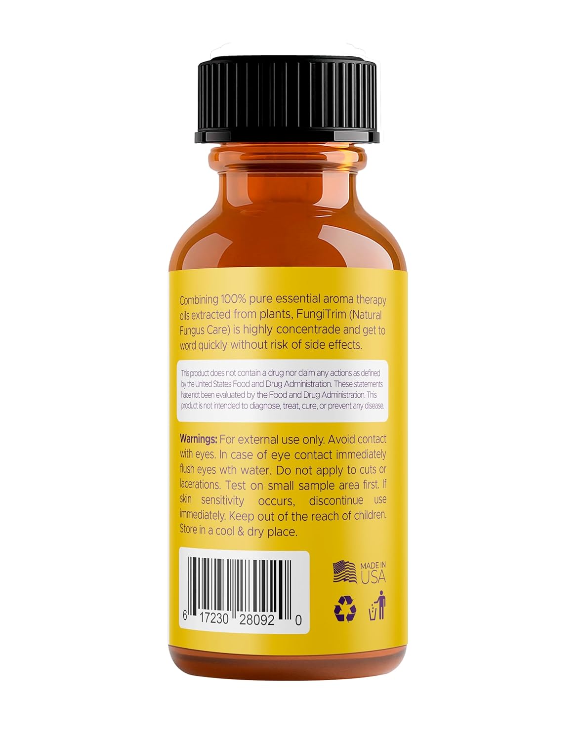 FungiTrim Nail Renewal Serum 1oz – Natural Botanical Formula Supports Healthy Nail Appearance and Stronger Looking Nails – Lightweight Daily Oil for Brittle or Discolored Nails Made in USA