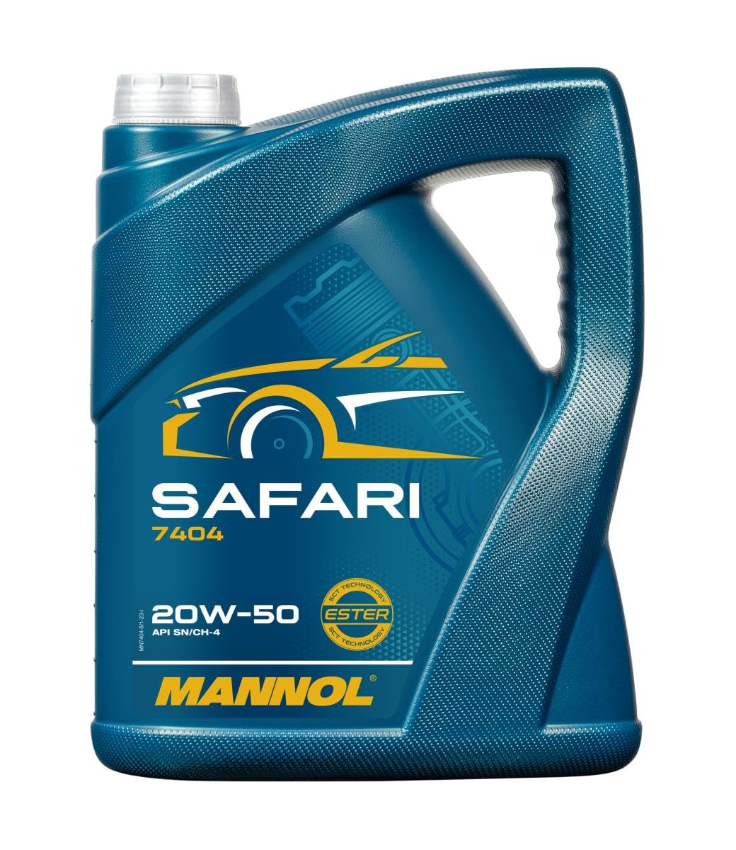 MANNOL 7404 Safari 20W-50 5L | MN7404-5, Motoröl