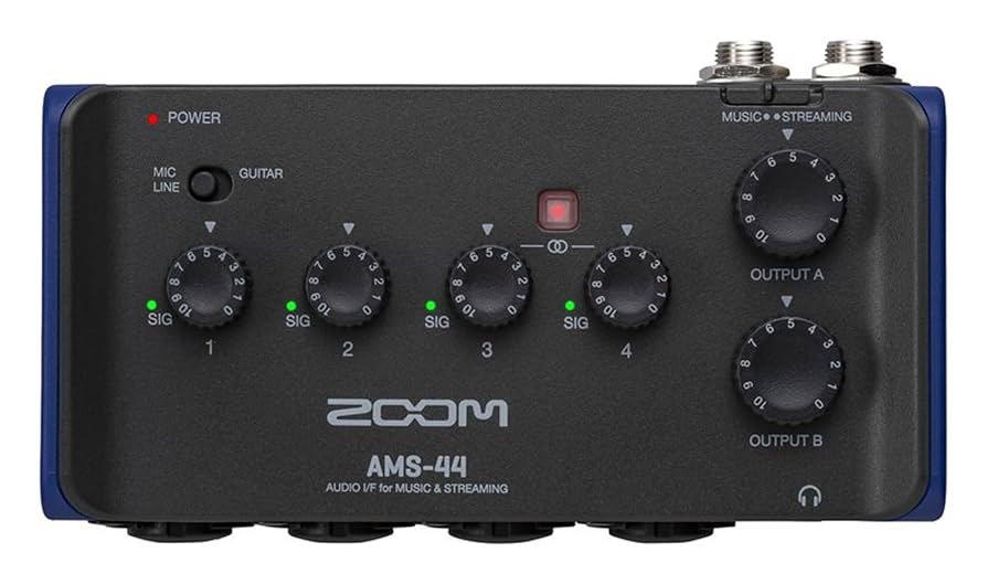 【新品】ZOOM AMS-44 USB オーディオインターフェース Amazon.co.jp: ZOOM ズーム AMS-44 オーディオインターフェース