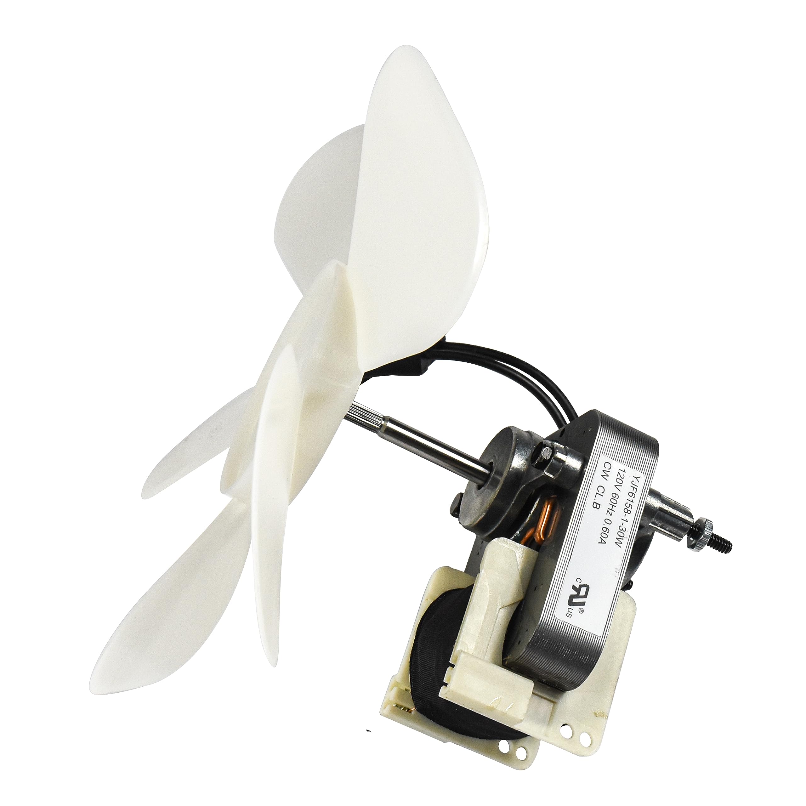 HQRPUniversal Bathroom Exhaust Vent Fan Motor Kit Compatible with Nutone Broan 50 CFM120V, C01575, Ventorola E498-1, Sears 569 Dayton, YJF6158 65100 EM550 Replace C01575, UL Listed, 6.5 Inch Diameter