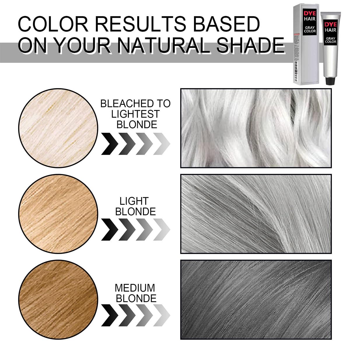 Crème De Couleur Permanente De Mode,Teinture De Cheveux Argentée Unisexe,Nouvelle Crème De Teinture De Cheveux Naturelle Gris Argenté,Silver Gray Hair Dye Cream,1pc