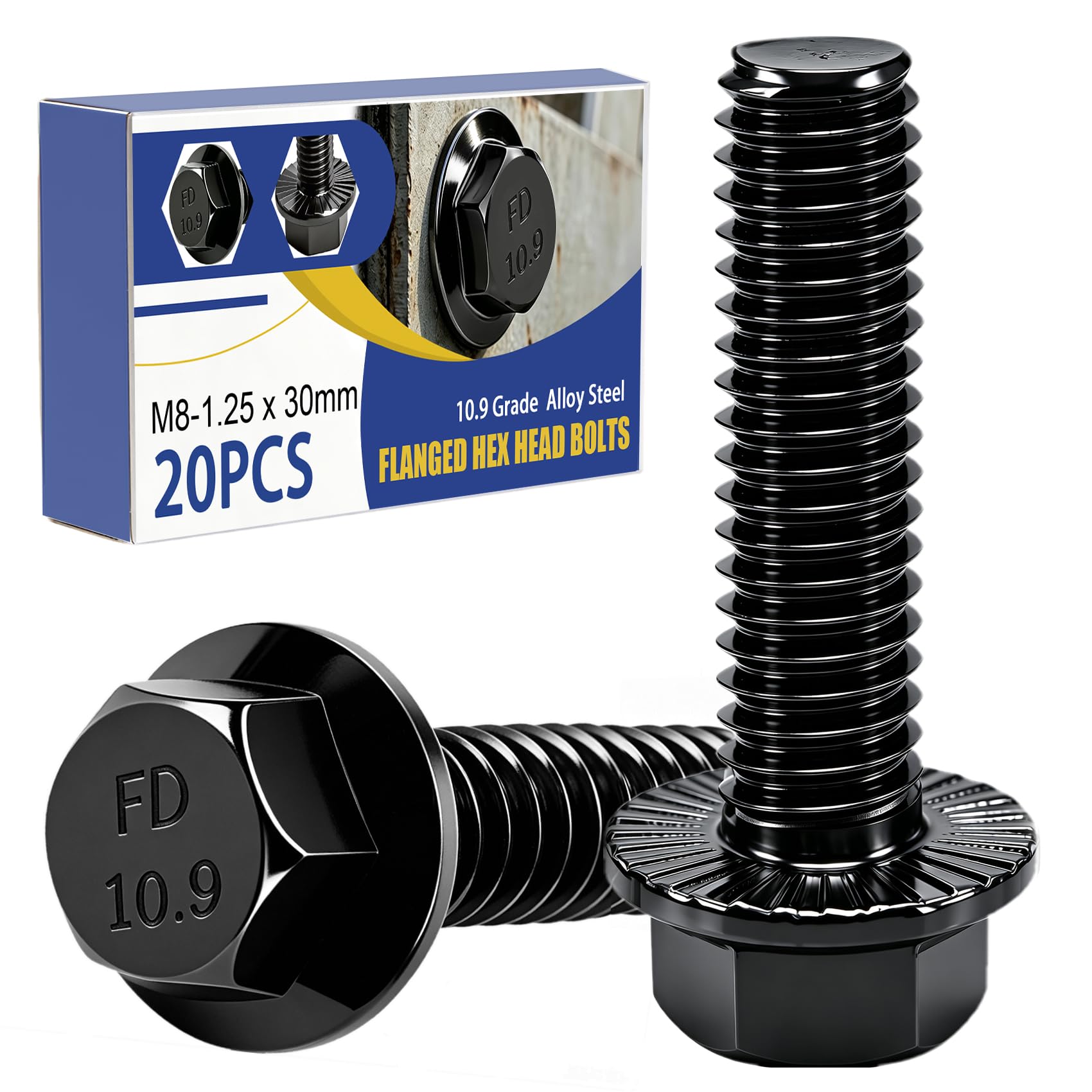 Metric Bolt & Nut Kit - 400 Piece Assortment -22
