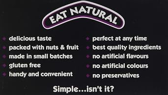 Eat Natural Bars, 20 Assorted Fruit & Nut Cereal Bars
