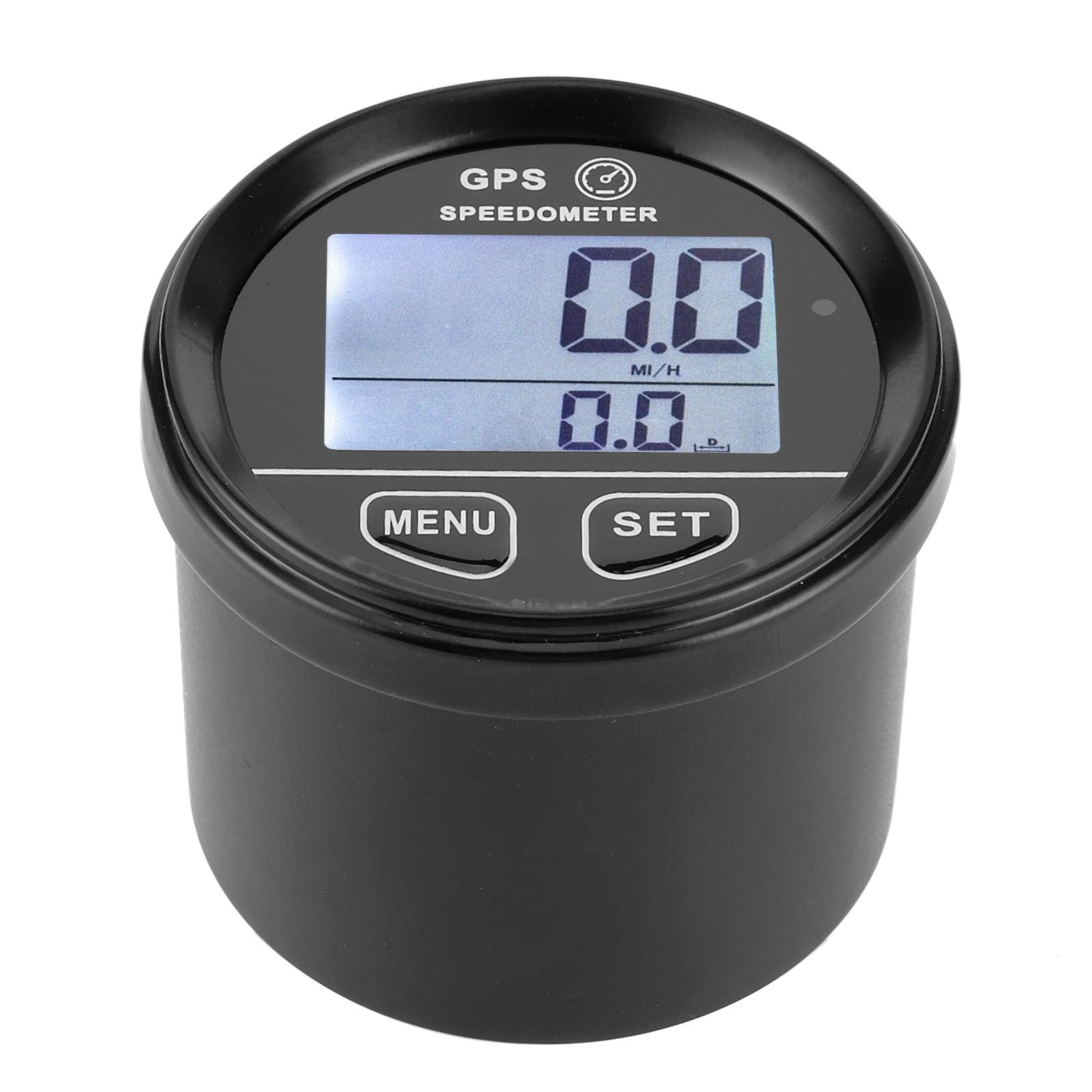 Potente odómetro digital 0 × 7 0 × 7 36 pulgadas DC10 24 V velocímetro GPS cuentakilómetros pantalla LCD digital para UTV motocicleta marino barco coche velocímetro GPS