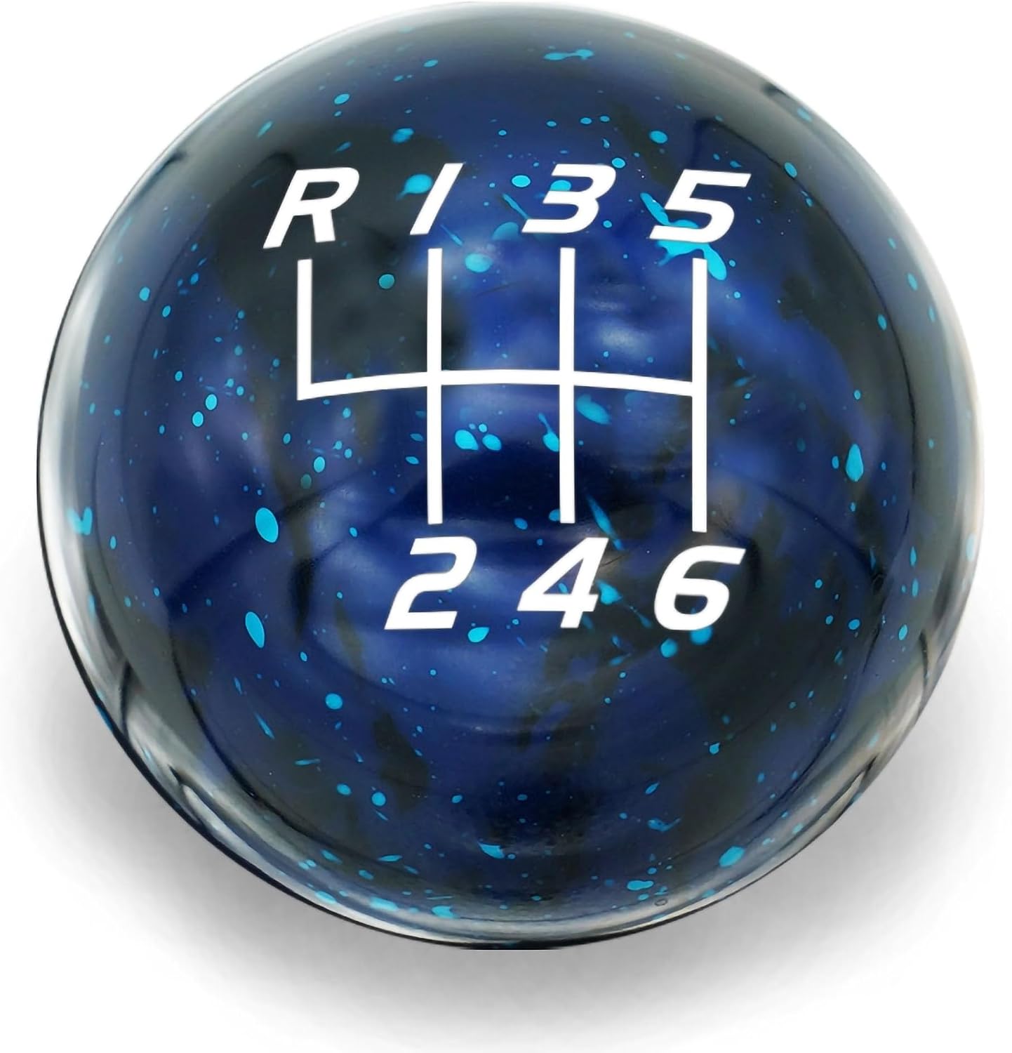 Billetworkz Cosmic Space Shift Knob for Toyota GR Corolla (2013+) & Toyota Corolla Hatch (2019+), Purple Cosmic