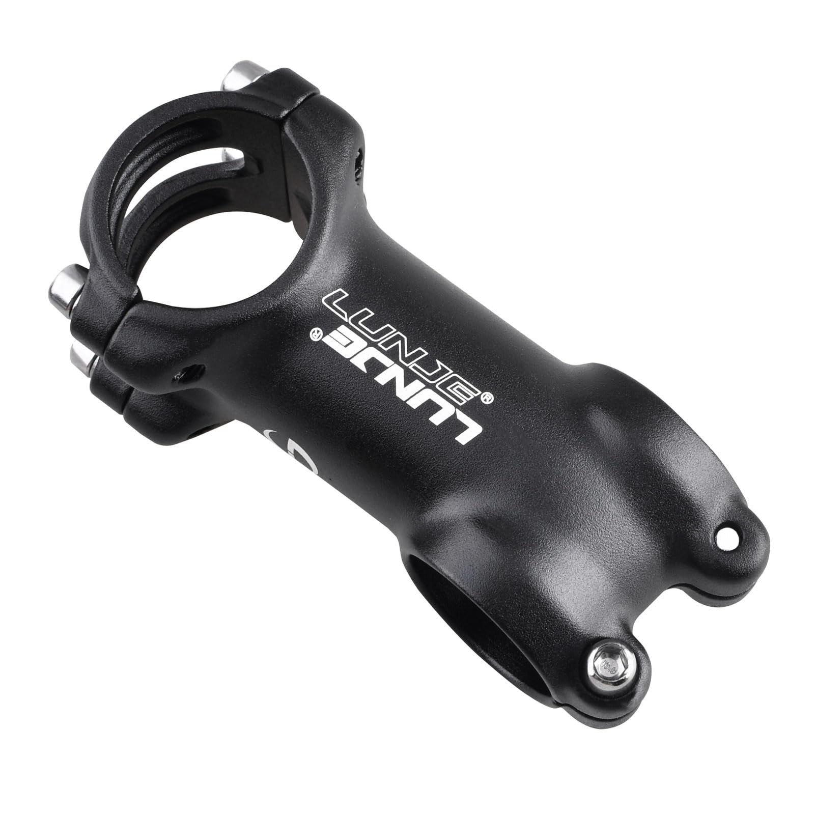 CYSKY 7 Gradi Attacco Manubrio 31,8mm 45mm MTB Attacco Manubrio Riser Extender per Bici da Strada, Mountain Bike, MTB, BMX, Ciclismo (45mm