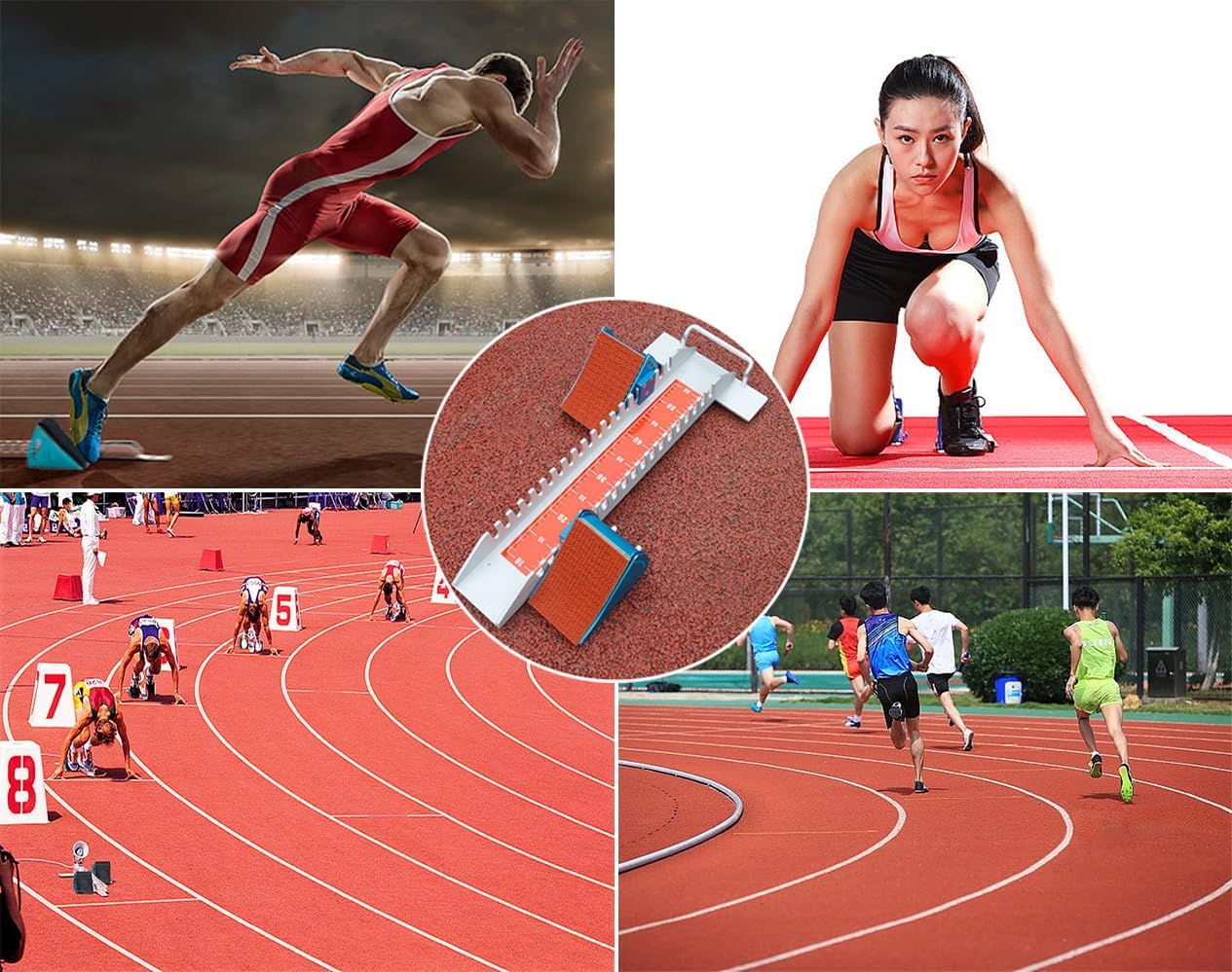 新品未使用】Leyicy スターティングブロック 陸上競技 短距離 【短距離