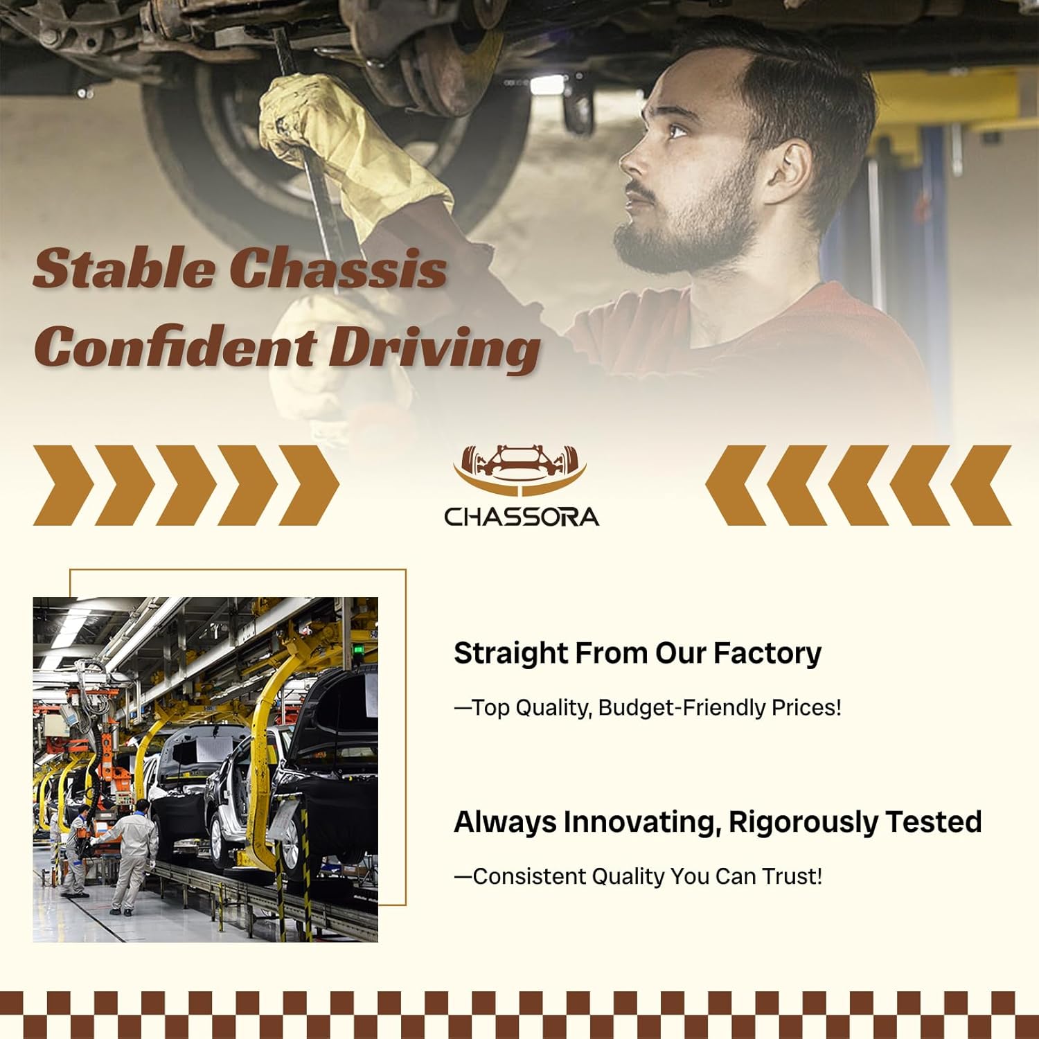 4PC Front/Rear Stabilizer Sway Bar End Link for Dodge Durango 2011 2012 2013 2014 2015 2018, for Jeep Grand Cherokee 2011 2012 2013 2014 2015 K750578 K750579 K750573