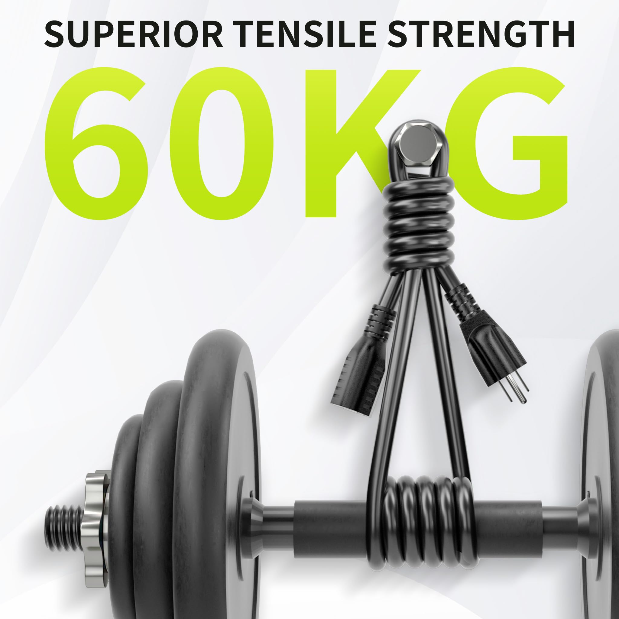 16 3 Black Extension Cord 6 FT Indoor Short Extension Cord for Laptops Coffee Makers Office Home Appliances — view 6