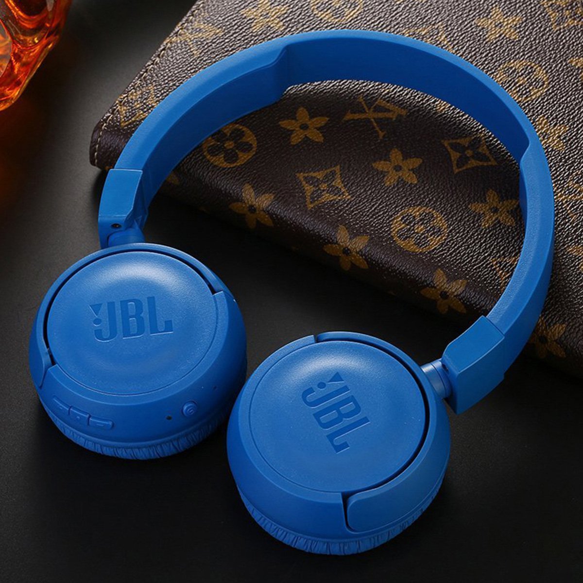 JBL Tune 450 BT Auriculares de diadema inalámbricos con Bluetooth 4.0, Sonido Pure Bass, 11h de música continua, azul