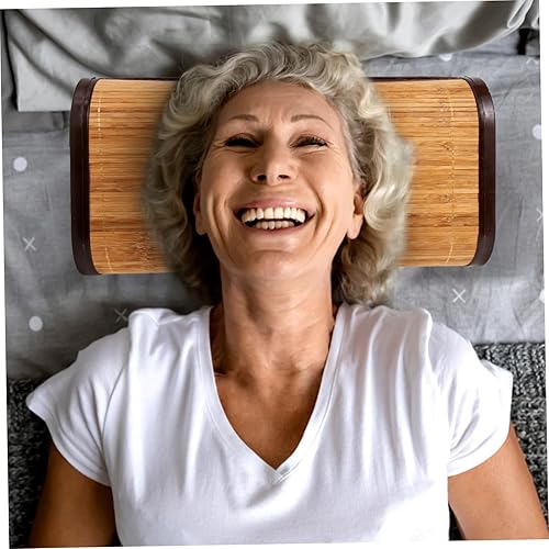 Miniatura 8 de Veemoon 2 unids Sauna Accesorios Aviones Soporte Pad Madera Sauna Enfriamiento Cuello Reposo Sudor Tallo Almohada Transpirable Almohada de Sauna