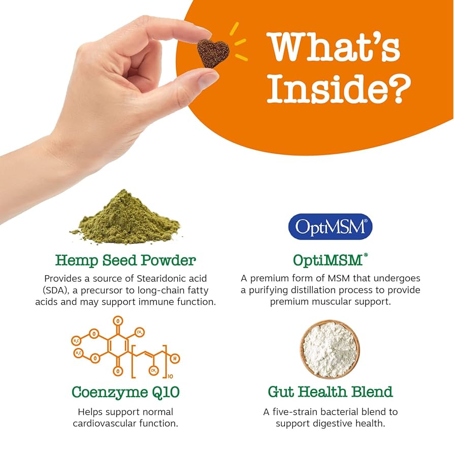 Amazon.com : Zesty Paws 8-in-1 Bites for Dogs + Hemp Seed