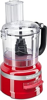 KitchenAid KFP0718ER 7-Cup Food Processor Chop, Puree, Shred and Slice - Empire Red