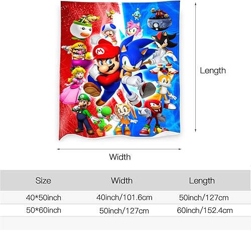 Miniatura 7 de Manta de dibujos animados para sofá, manta de invierno para fanáticos del anime, mantas súper suaves para sala de estar y cama, para hombres y