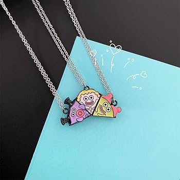 Amazon | [Myetoggt] 5ピース友情ネックレスピザペンダント友情