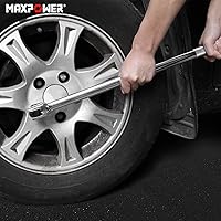 Vista 7 de MAXPOWER Barra de disyuntor de 3/4 de alta resistencia de 24 pulgadas con mango flexible