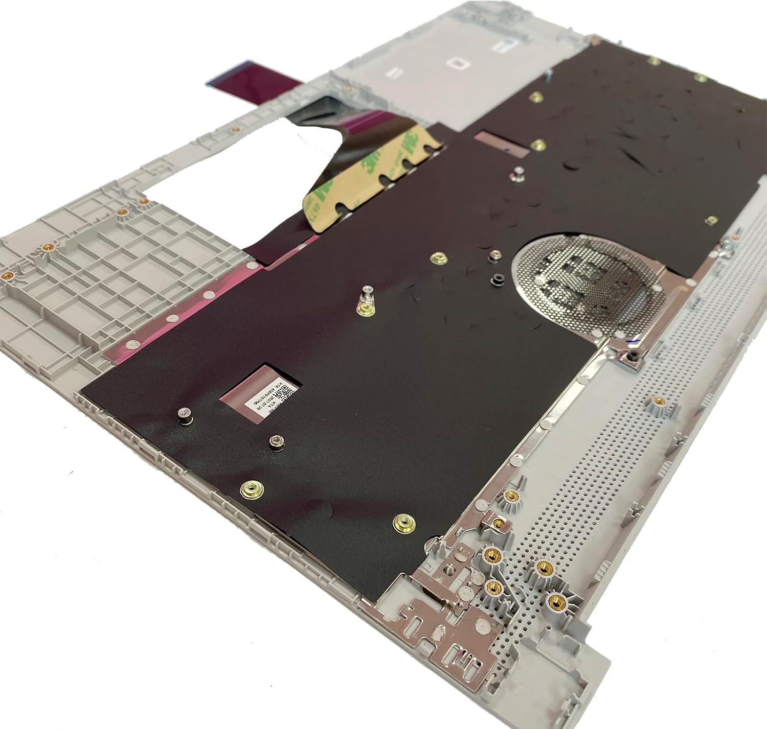 Replacement for HP 15-DY 15-EF 15s-eq 15s-fq 15T-DY100 15Z-EF100 17-CA1022CY 14-dh1000 15 inch Laptop Upper Top Cover Case Palmrest Not-Backlit Keyboard Assembly Part L63578-001 Sliver