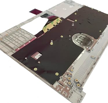 Replacement for HP 15-DY 15-EF 15s-eq 15s-fq 15T-DY100 15Z-EF100 17-CA1022CY 14-dh1000 15 inch Laptop Upper Top Cover Case Palmrest Not-Backlit Keyboard Assembly Part L63578-001 Sliver