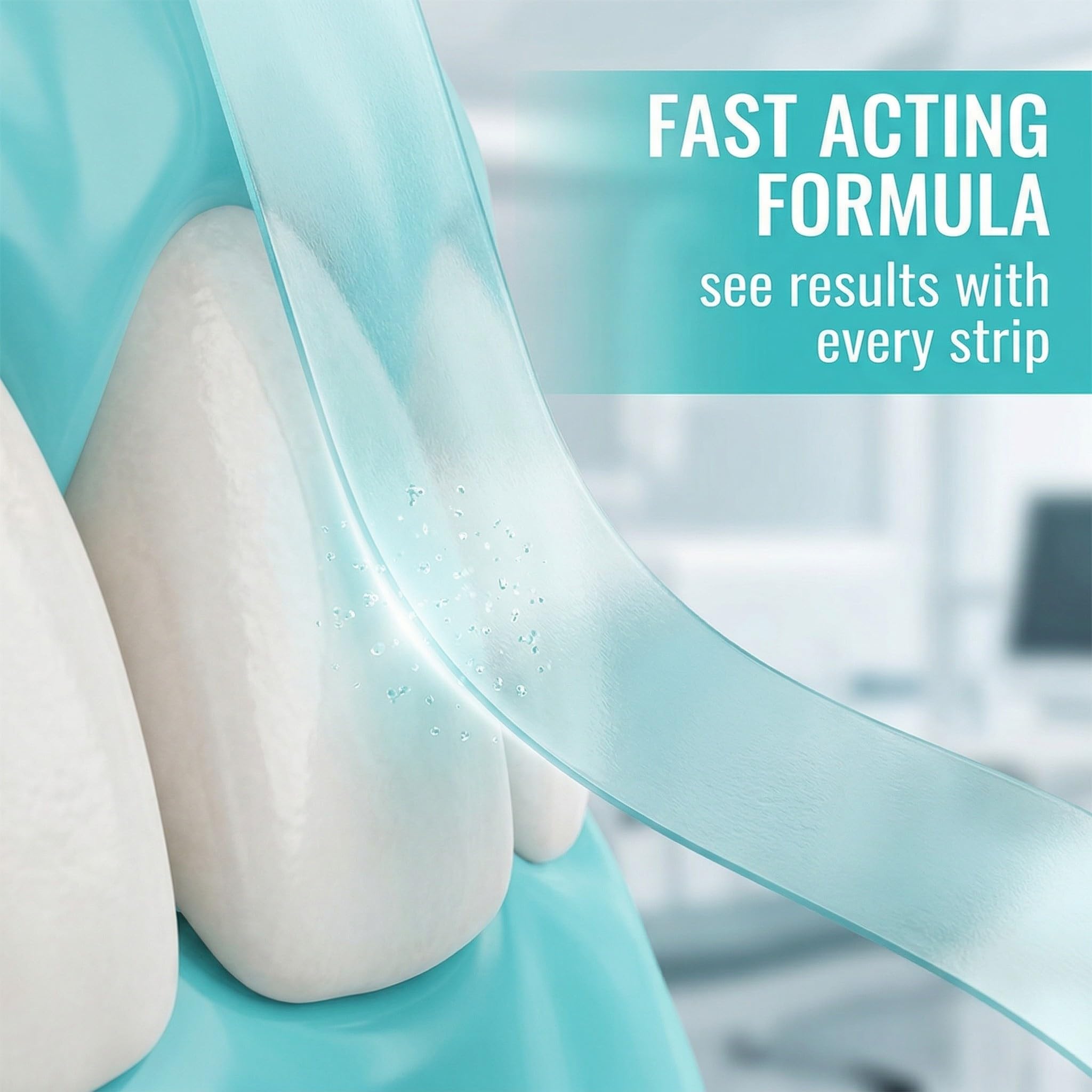 7 Pezzi Cocco Strisce Sbiancanti Denti, Senza Teeth Sbiancamento Dei Denti, Whitening Strips Per Sbiancamento Delicato, Facile Uso A Casa O In Viaggio