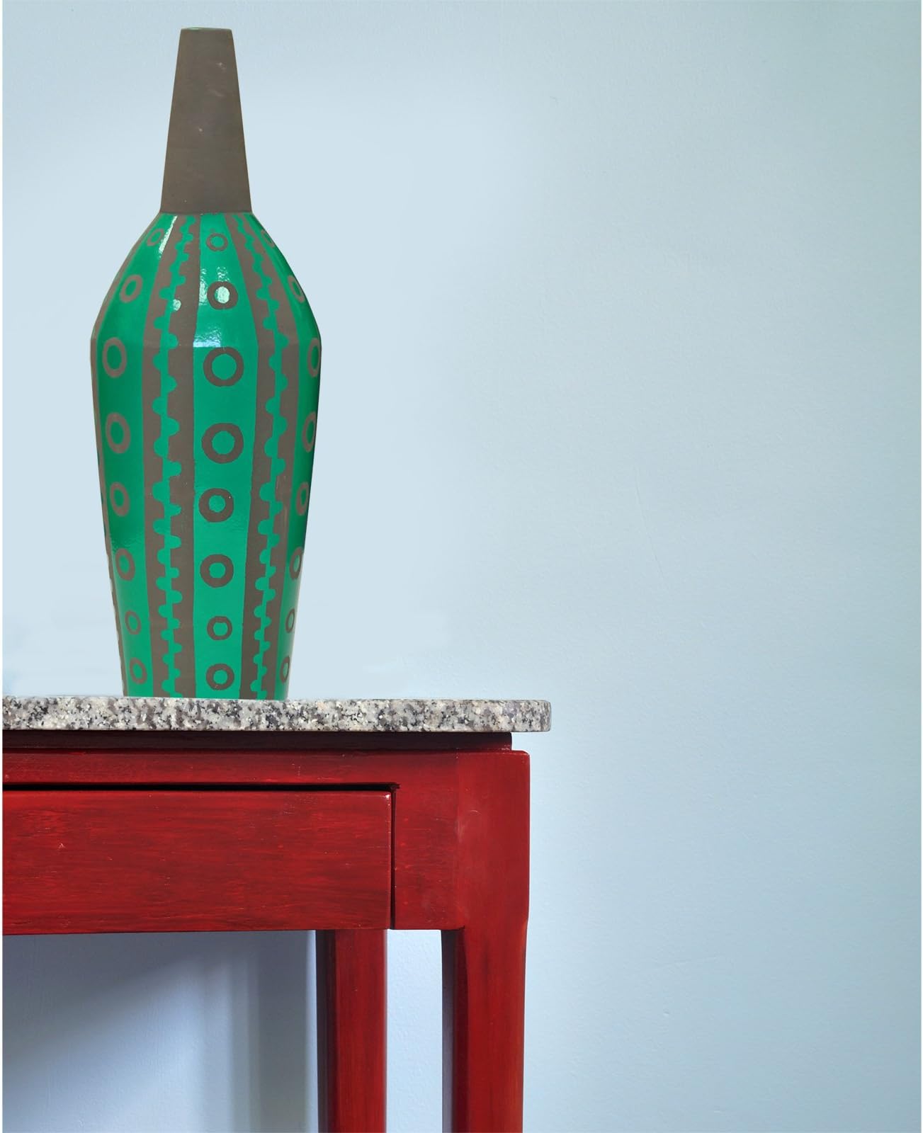 Moroccan Ceramic Vase, Green