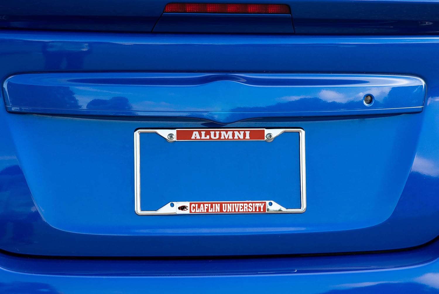 Desert Cactus Claflin University License Plate Frame Car Tag Holder for Front or Back of Car Officially Licensed Metal (Alumni 2-Pack)