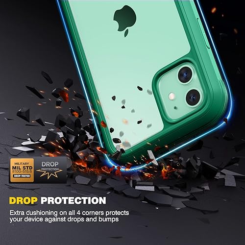 Miniatura 3 de DIACLARA - Funda transparente compatible con iPhone XR 6.1 pulgadas 2018