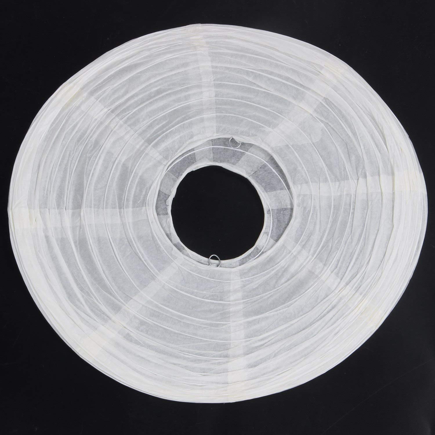 1 paralume giapponese in carta per feste e matrimoni, 40 cm, colore: bianco crema