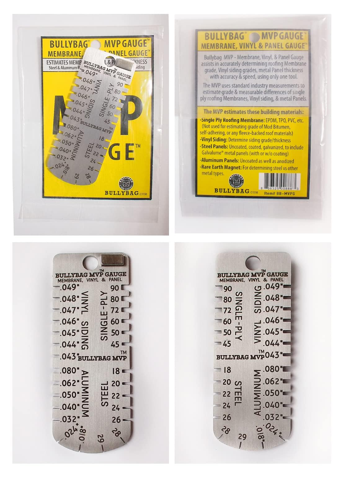 Medidor MVP - Membrana, Vinilo y Panel Gauge
