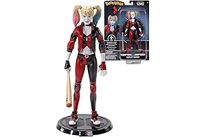 The Noble Collection's Enchanting BendyFigs Harley Quinn