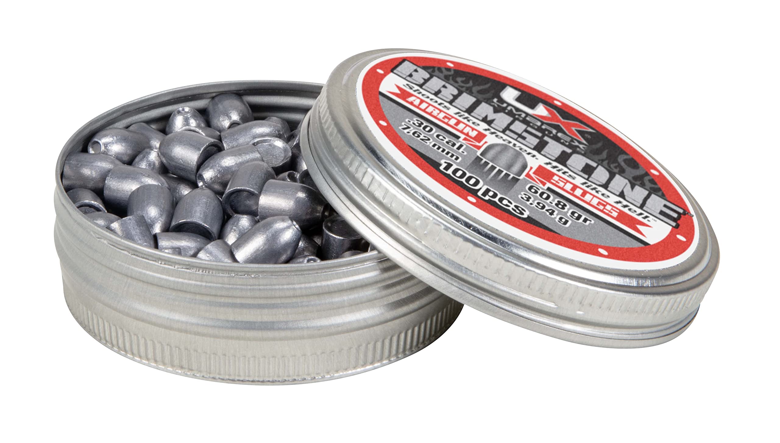 Umarex Brimstone .30 Caliber 60.8 Grain Caliber Pellets Air Gun Ammo for Pellet Gun Rifle. 100 Count