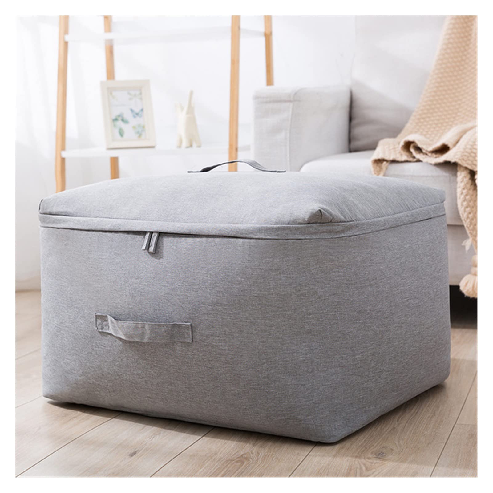 YWMEAC Self-Compression Packaging Storage Bags, Storage Bags for Clothes and Blanket/Grey/Xl: 63 * 48 * 28Cm