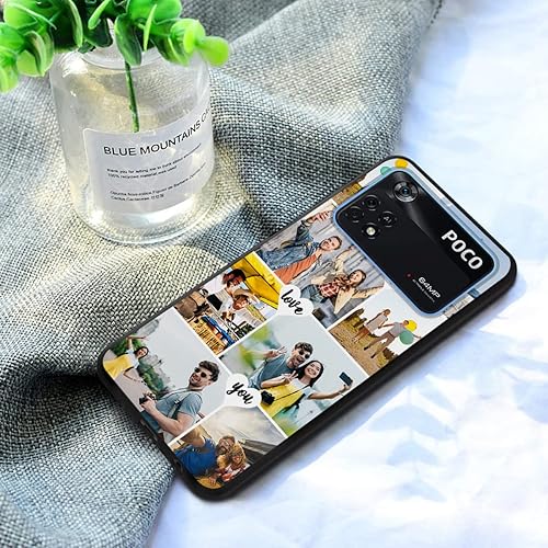 Miniatura 10 de Funda de teléfono personalizada para Xiaomi Poco M4 Pro NO para Poco M4 Pro 5G, funda de teléfono con foto, funda protectora de TPU suave, funda