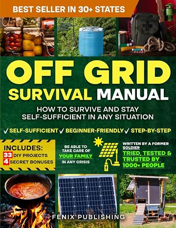Off Grid Survival Book: Diy Survival Project Book - No Grid Survival Guide Paperback April 15, 2025