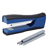 Bostitch Office Dynamo 4 in 1 Standup Stapler, Includes 420 Staples, 20 Sheet Capacity, Integrated Pencil Sharpener, Staple Remover & Staple Storage, Blue – view 1