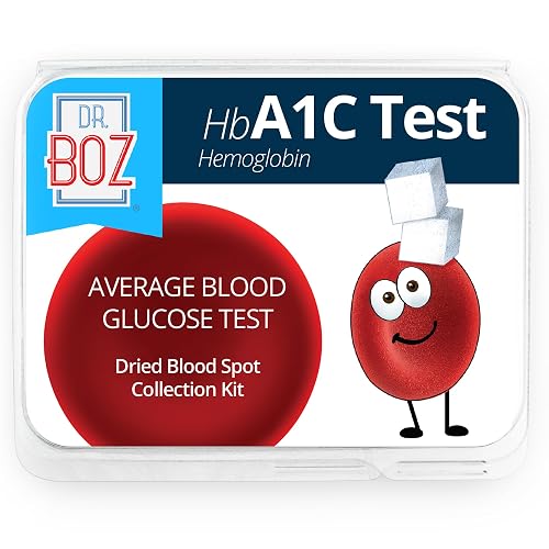 Dr. Boz At-Home A1C Blood Test Kit, Lab-Tested, hbA1c