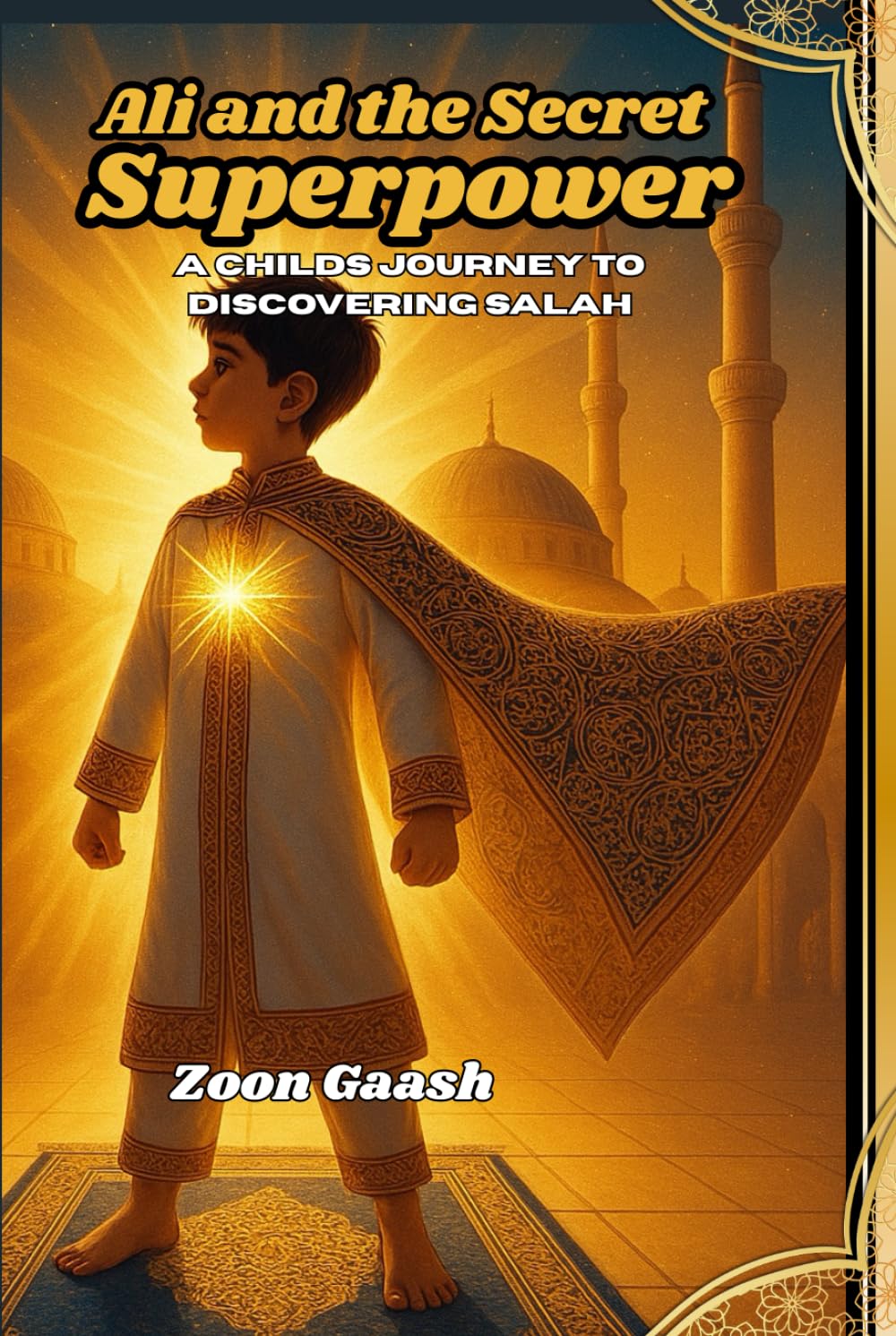 Ali and the Secret Superpower: A Child’s Journey to Discovering Salah Islamic children's story book beautifully illustrated, easy to understand teaches kids to love Allah, Salah and steps of wudhu
