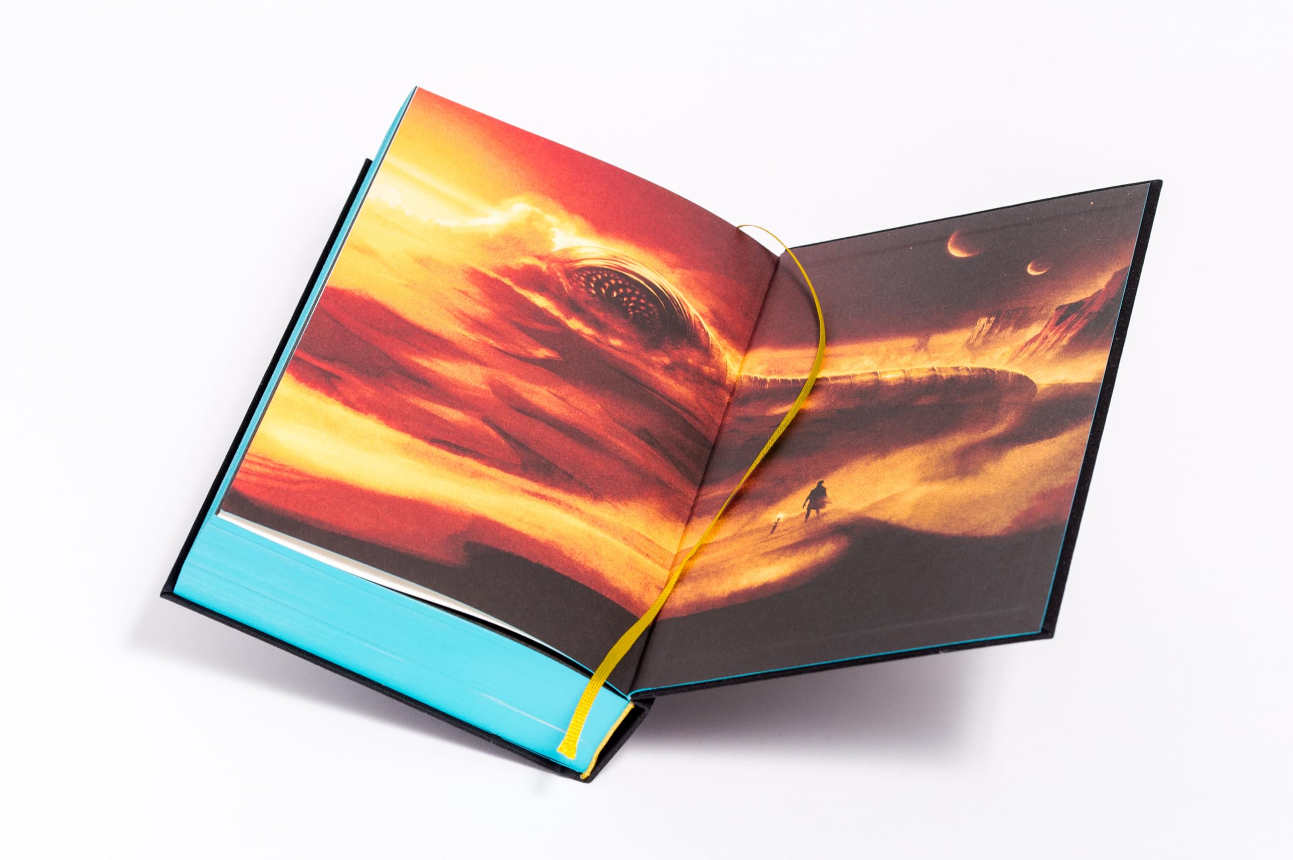 Dune - Der Wüstenplanet: Luxusausgabe: Der erfolgreichste Science-Fiction-Roman aller Zeiten mit Farbschnitt, herausnehmbarer farbiger Faltkarte und ... von Frank Herbert im Schmuckschuber: 7