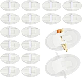 30 Pcs Catheter Stabilization Devices, Adhesive Catheter Leg Strap Support for G/J Tube Holder Urinary Leg Bag Legband Holder Hook and Loop Fixing Device Sticker Catheter Supplies