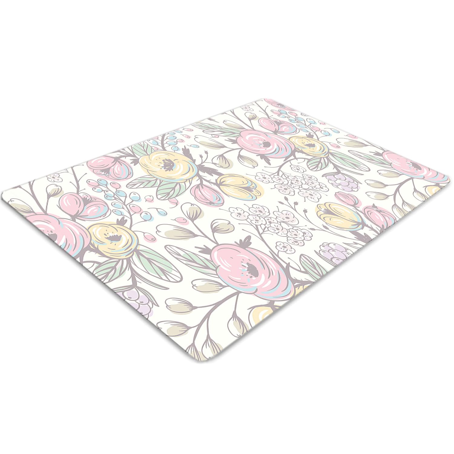 Tapis de sol antidérapant et imperméable pour chaise de bureau
