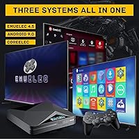 Vista 3 de Kinhank Super Console X2 pro with 100000+Games Retro Game Console,Video Game Console with EmuELEC 4.5Android 9.0 in 1, 2.4G+5G and BT 5.0,Compatible